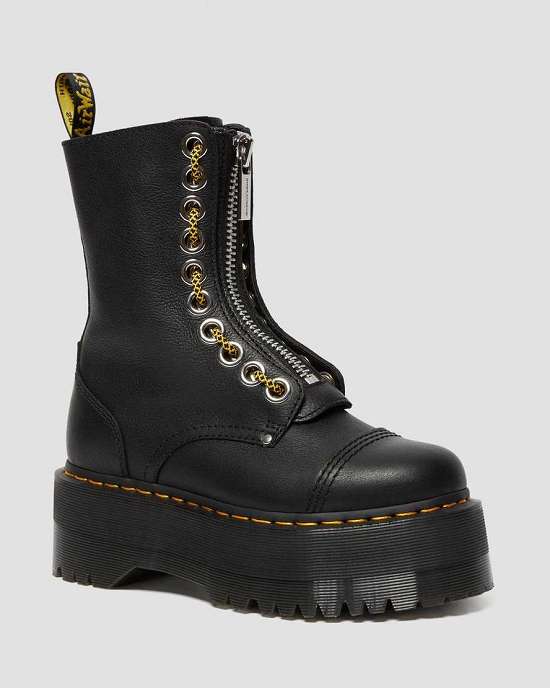 Botas Con Cordones Dr. Martens Sinclair Hi Max Mujer Negros MX-57248
